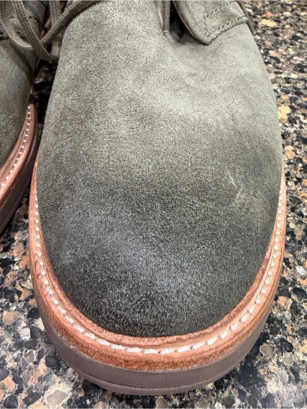 UGG Men's Olive Green Suede Chukka Boots size 13 new